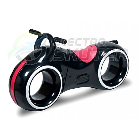 Беговел Star One Scooter Tron (Черно-Красный)